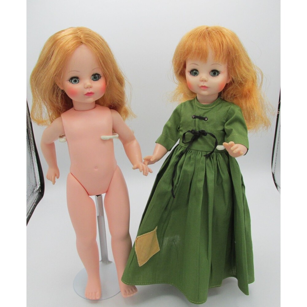 Vintage Madame Alexander 13 Doll Lot 2 Nude Blank Body Poor Cinderella 1960s
